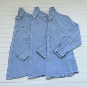Vineyard Vines Blue Oxford Button Downs Boys 12/14